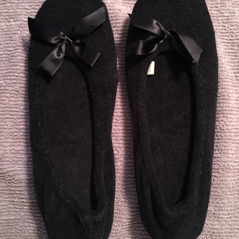 Dearfoam slippers. Navy blue. Size large 9/10
